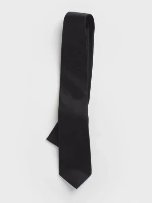 The Black Tux Neckwear*Black Silk Necktie