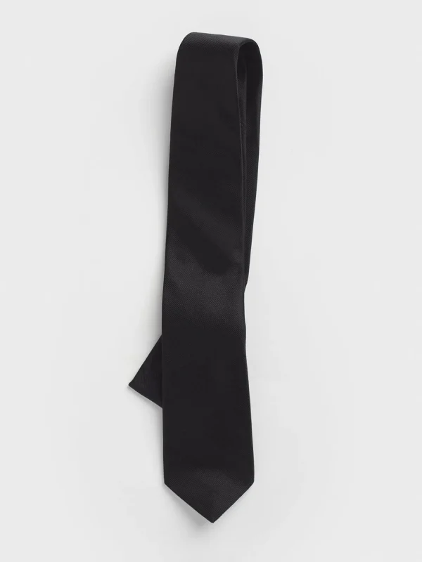 The Black Tux Neckwear*Black Silk Necktie