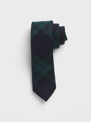 The Black Tux Neckwear*Black Watch Tartan Wool Necktie