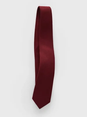 The Black Tux Neckwear*Burgundy Wool/Silk Necktie