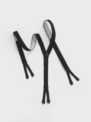 The Black Tux Accessories*Button Suspenders