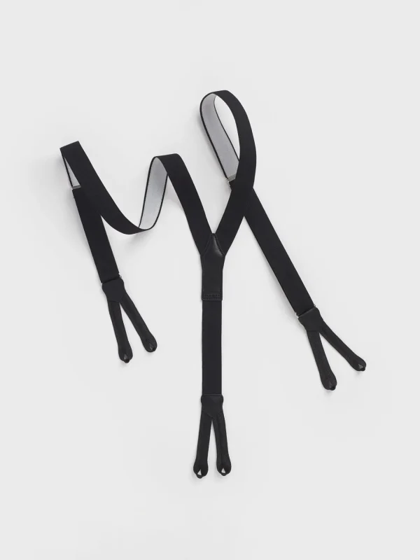 The Black Tux Accessories*Button Suspenders