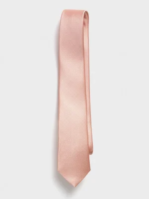 The Black Tux Neckwear*Deep Peach Silk Necktie