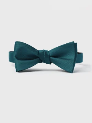 The Black Tux Neckwear*Deep Teal Butterfly Bow Tie