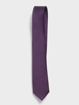 The Black Tux Neckwear*Eggplant Silk Necktie