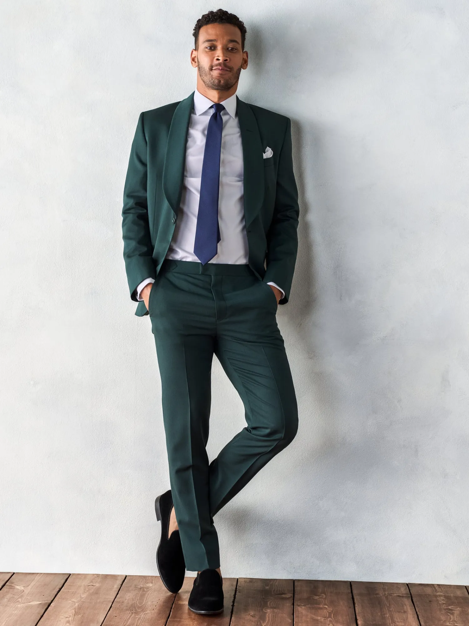 The Black Tux Suits & Tuxedos | Suits & Tuxedos*Emerald Shawl Tuxedo