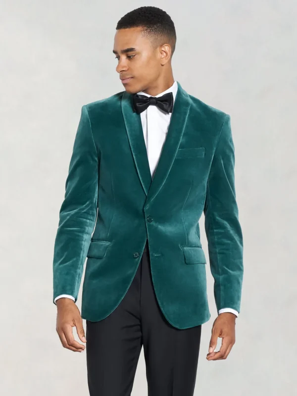 The Black Tux Suits & Tuxedos | Suits & Tuxedos*Green Velvet Jacket Tuxedo
