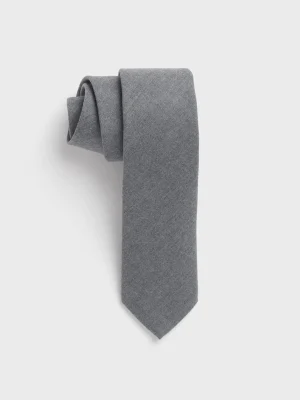 The Black Tux Neckwear*Grey Wool/Flannel Necktie