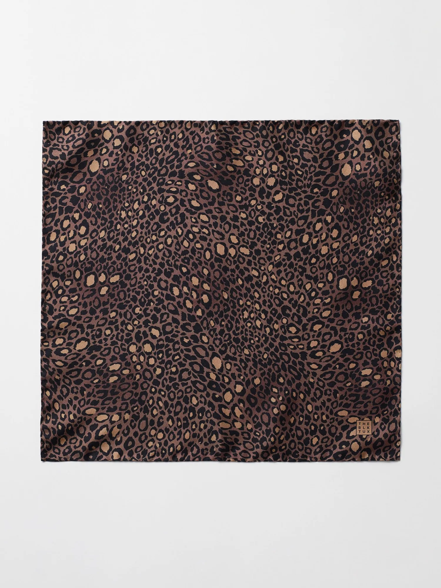 The Black Tux Accessories*Leopard Print Pocket Square