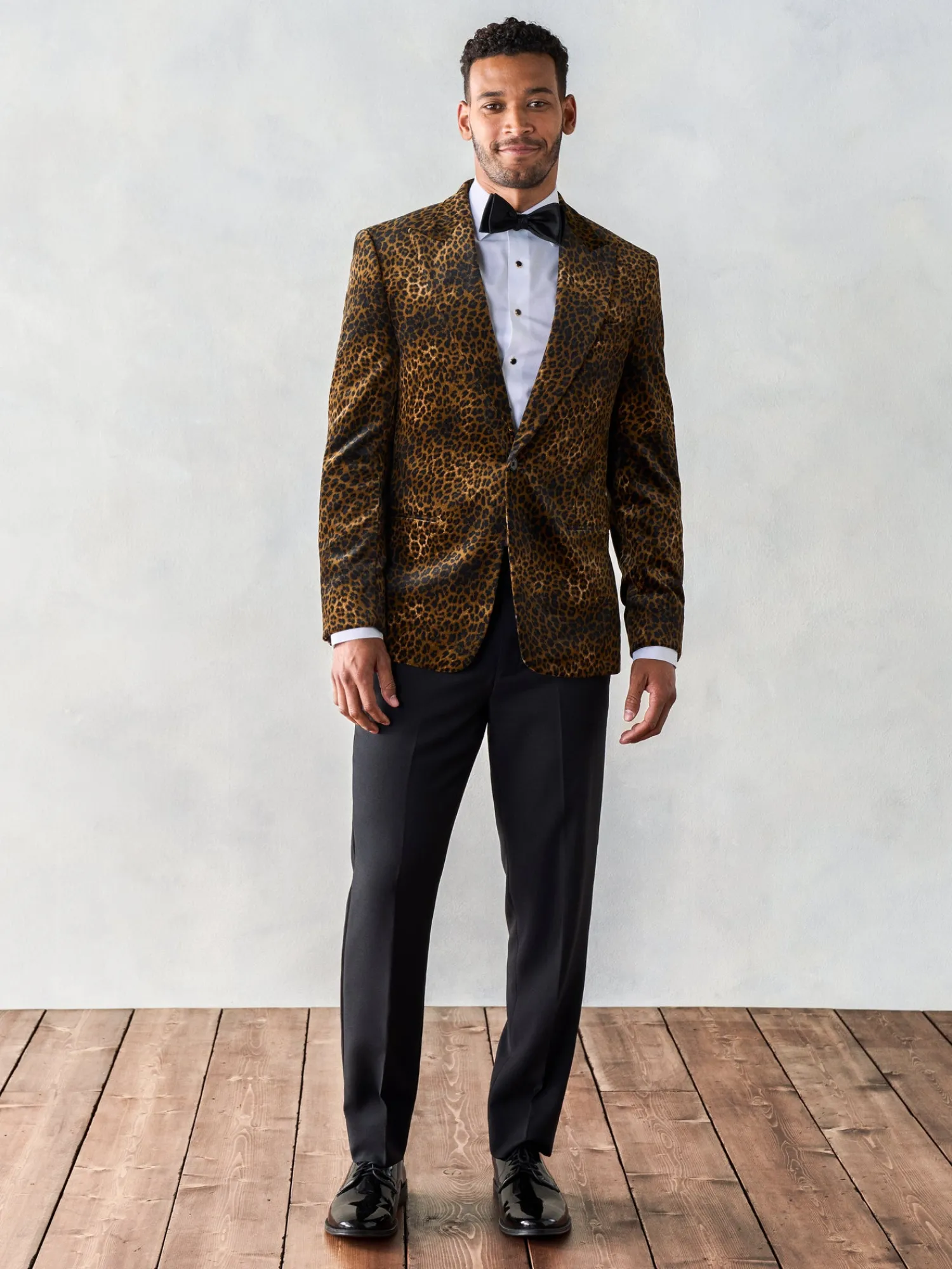 The Black Tux Suits & Tuxedos | Suits & Tuxedos*Leopard Velvet Jacket Tuxedo