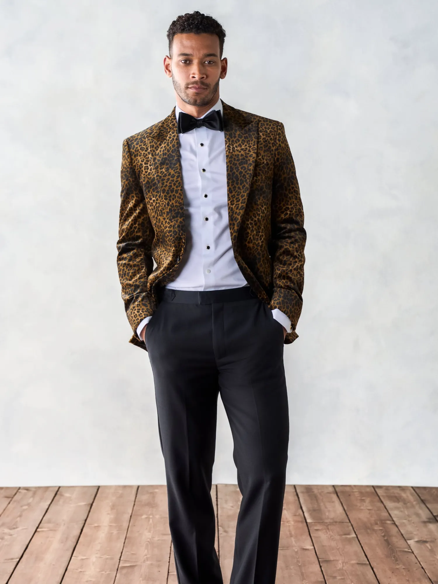 The Black Tux Suits & Tuxedos | Suits & Tuxedos*Leopard Velvet Jacket Tuxedo