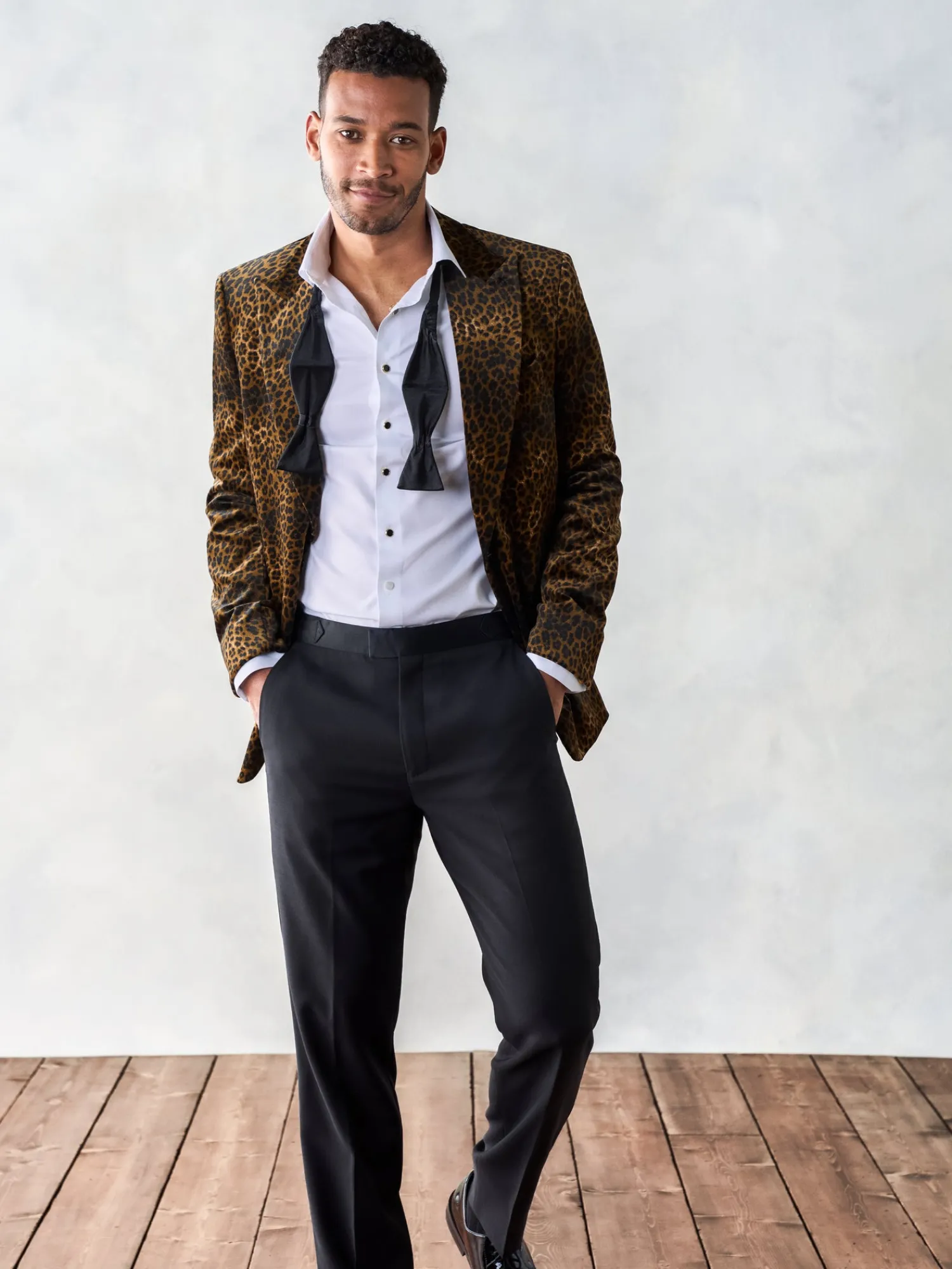 The Black Tux Suits & Tuxedos | Suits & Tuxedos*Leopard Velvet Jacket Tuxedo