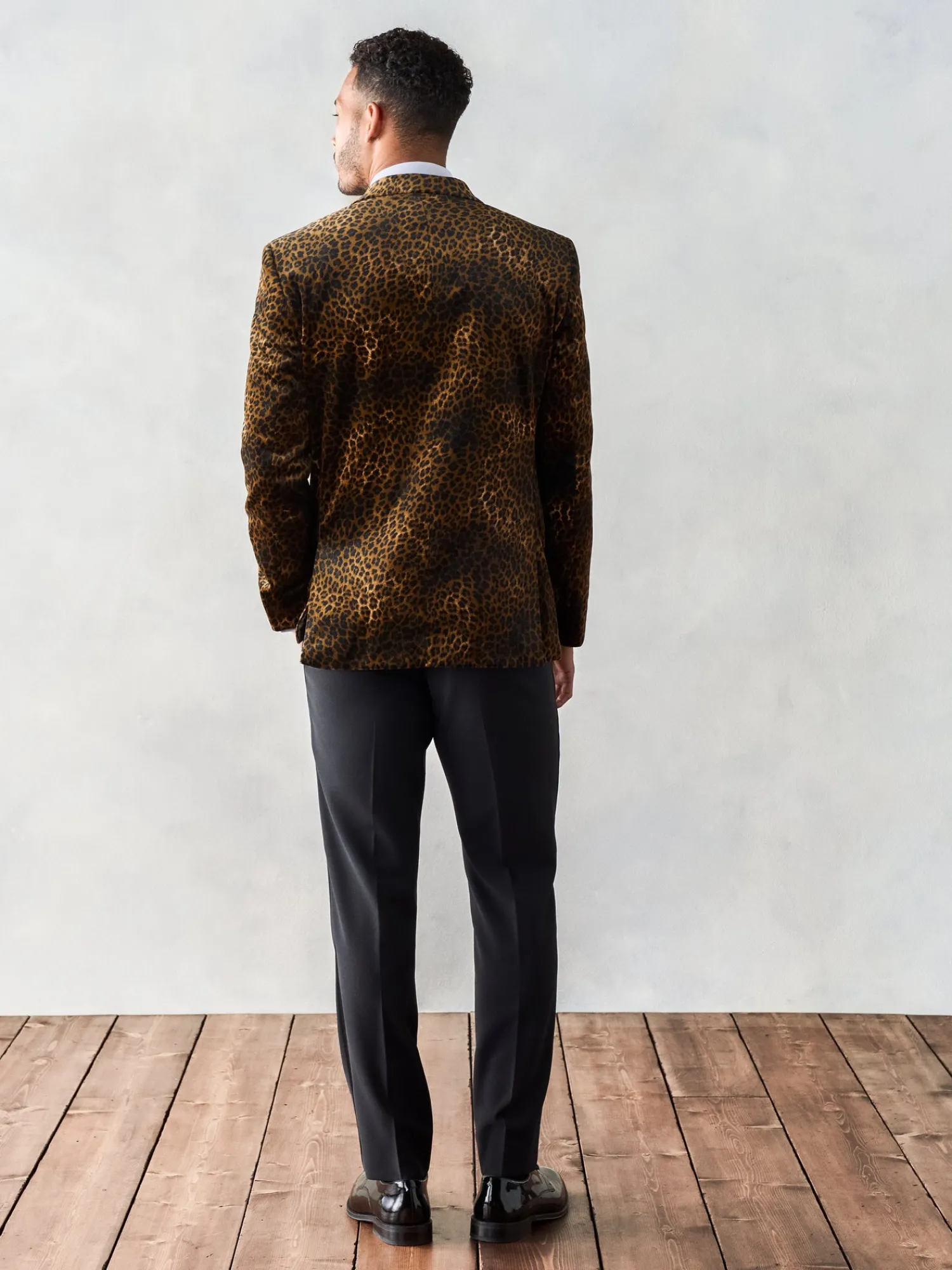 The Black Tux Suits & Tuxedos | Suits & Tuxedos*Leopard Velvet Jacket Tuxedo