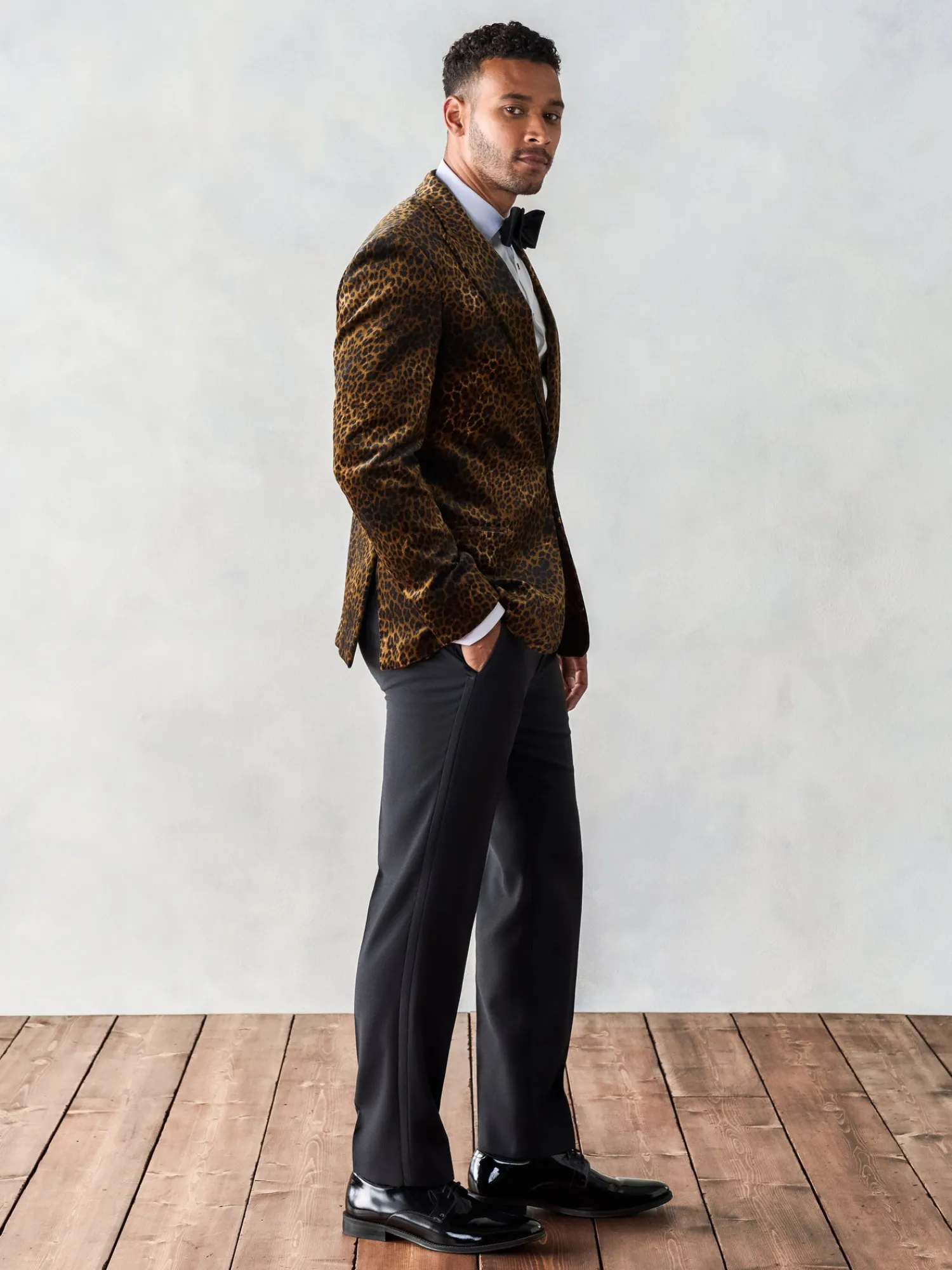 The Black Tux Suits & Tuxedos | Suits & Tuxedos*Leopard Velvet Jacket Tuxedo