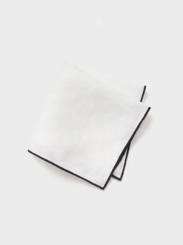 The Black Tux Accessories*Linen Shoestring Pocket Square