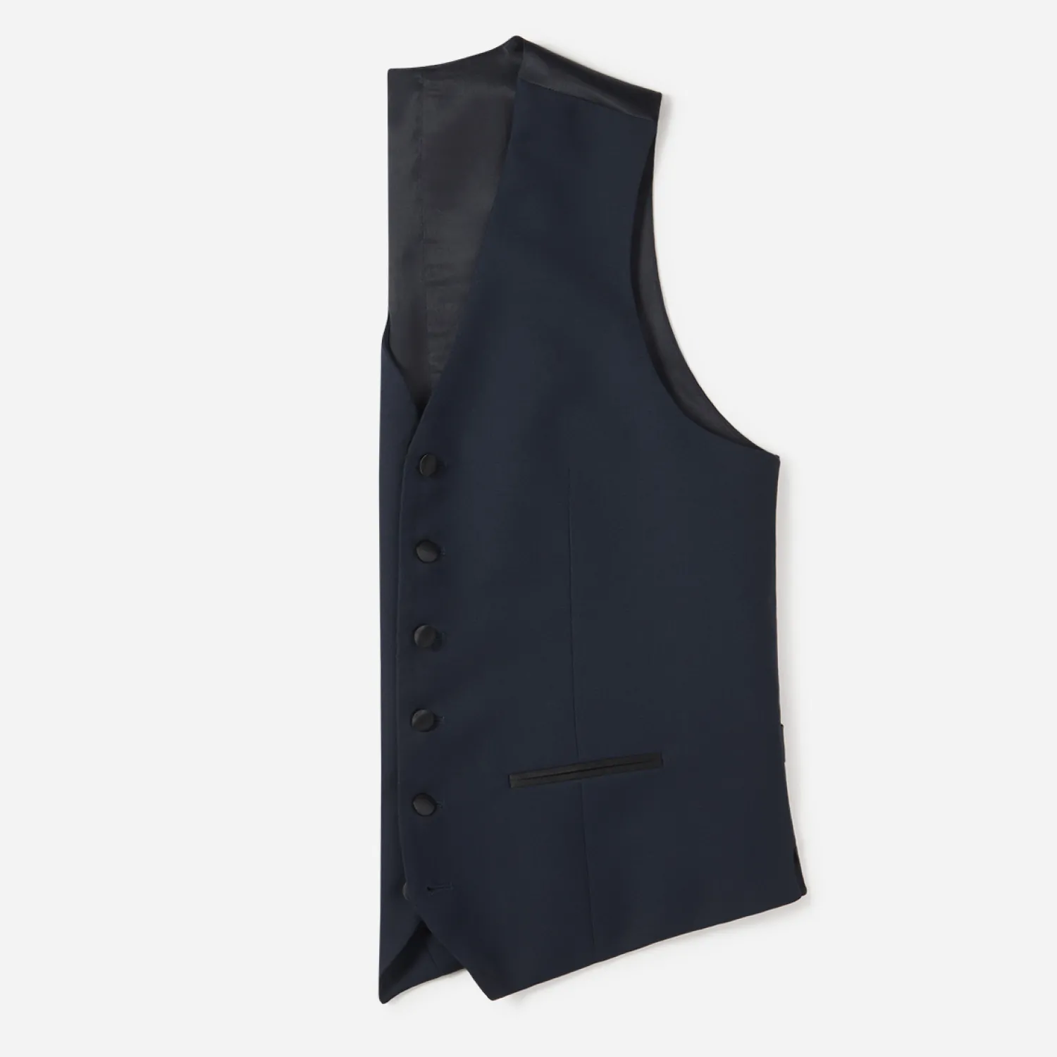 The Black Tux Vests*Midnight Blue Tuxedo Vest