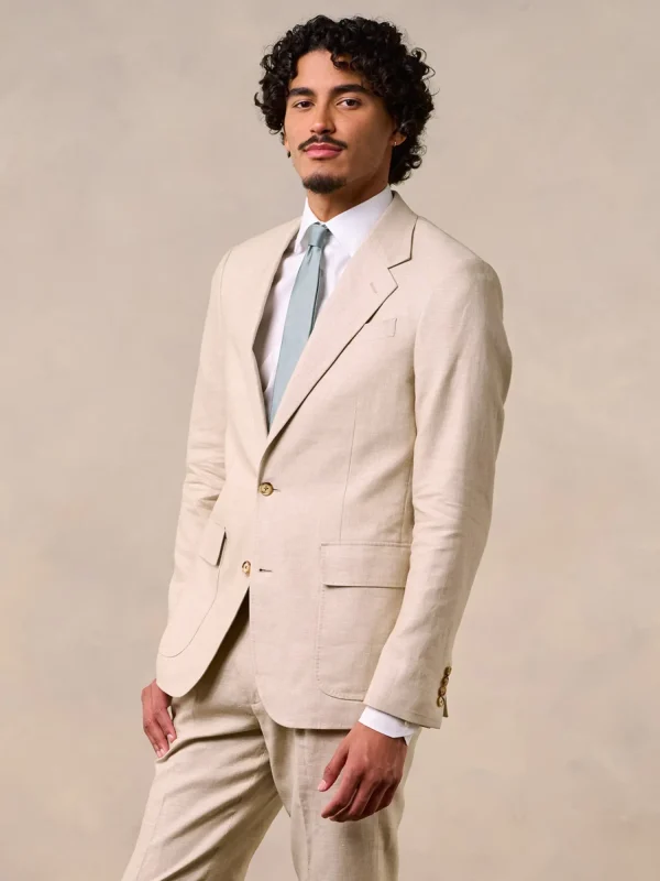 The Black Tux Suits & Tuxedos | Suits & Tuxedos*Mojave Tan Linen Suit