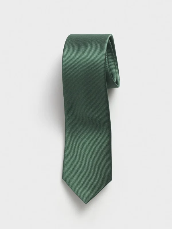 The Black Tux Neckwear*Olive Silk Necktie