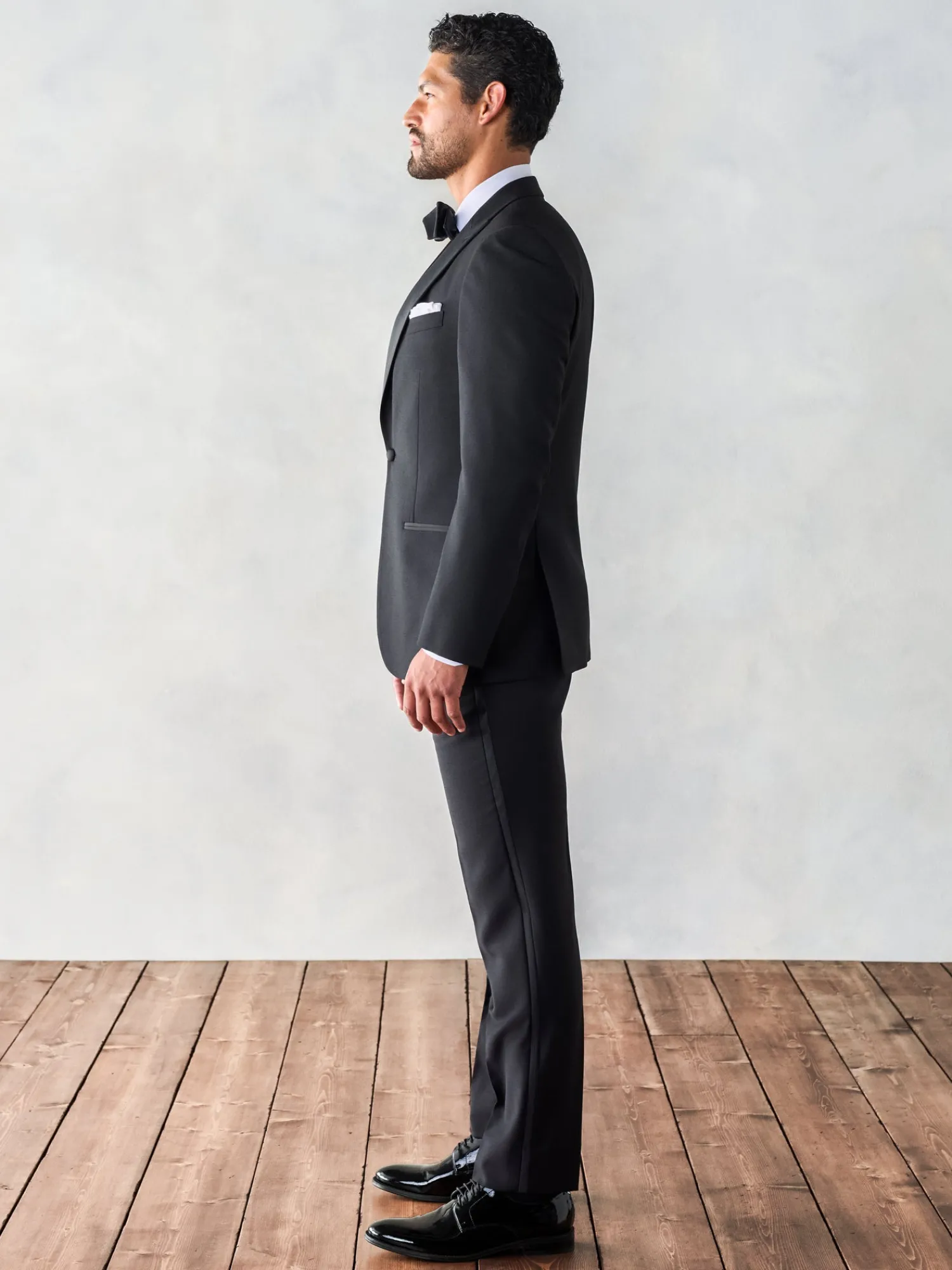 The Black Tux Suits & Tuxedos | Suits & Tuxedos*Onyx Dot Peak Lapel Jacket Tuxedo