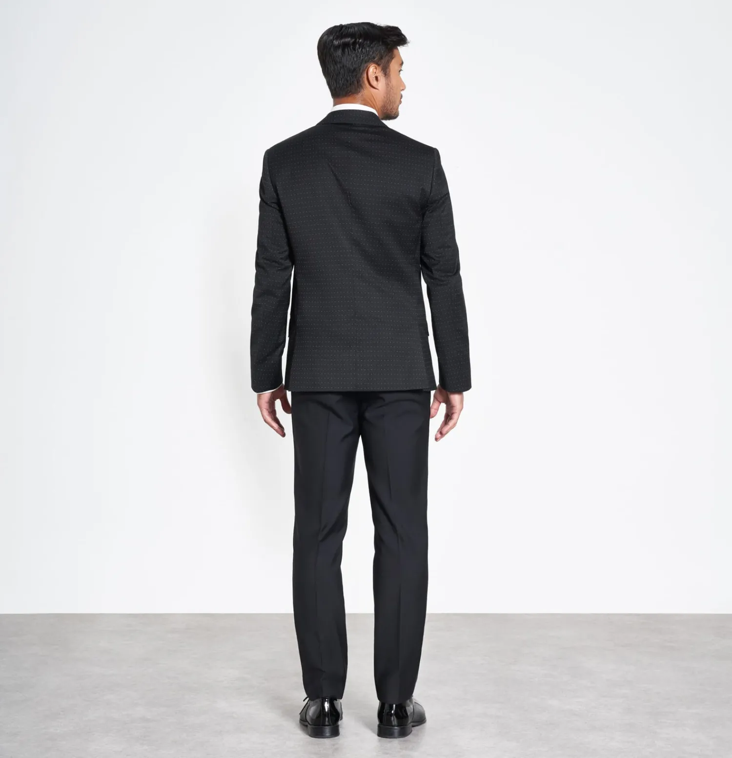 The Black Tux Suits & Tuxedos | Suits & Tuxedos*Onyx Dot Peak Lapel Jacket Tuxedo