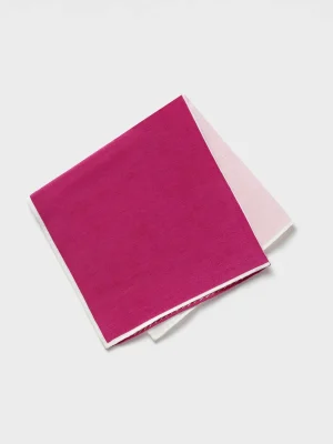 The Black Tux Accessories*Pink Quad Pocket Square