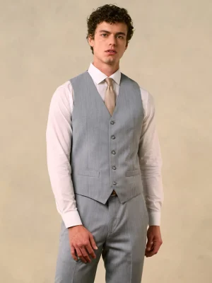 The Black Tux Vests*Sterling Grey Suit Vest