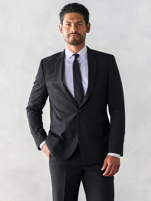 The Black Tux Suits & Tuxedos | Suits & Tuxedos*Stretch Wool Black Suit