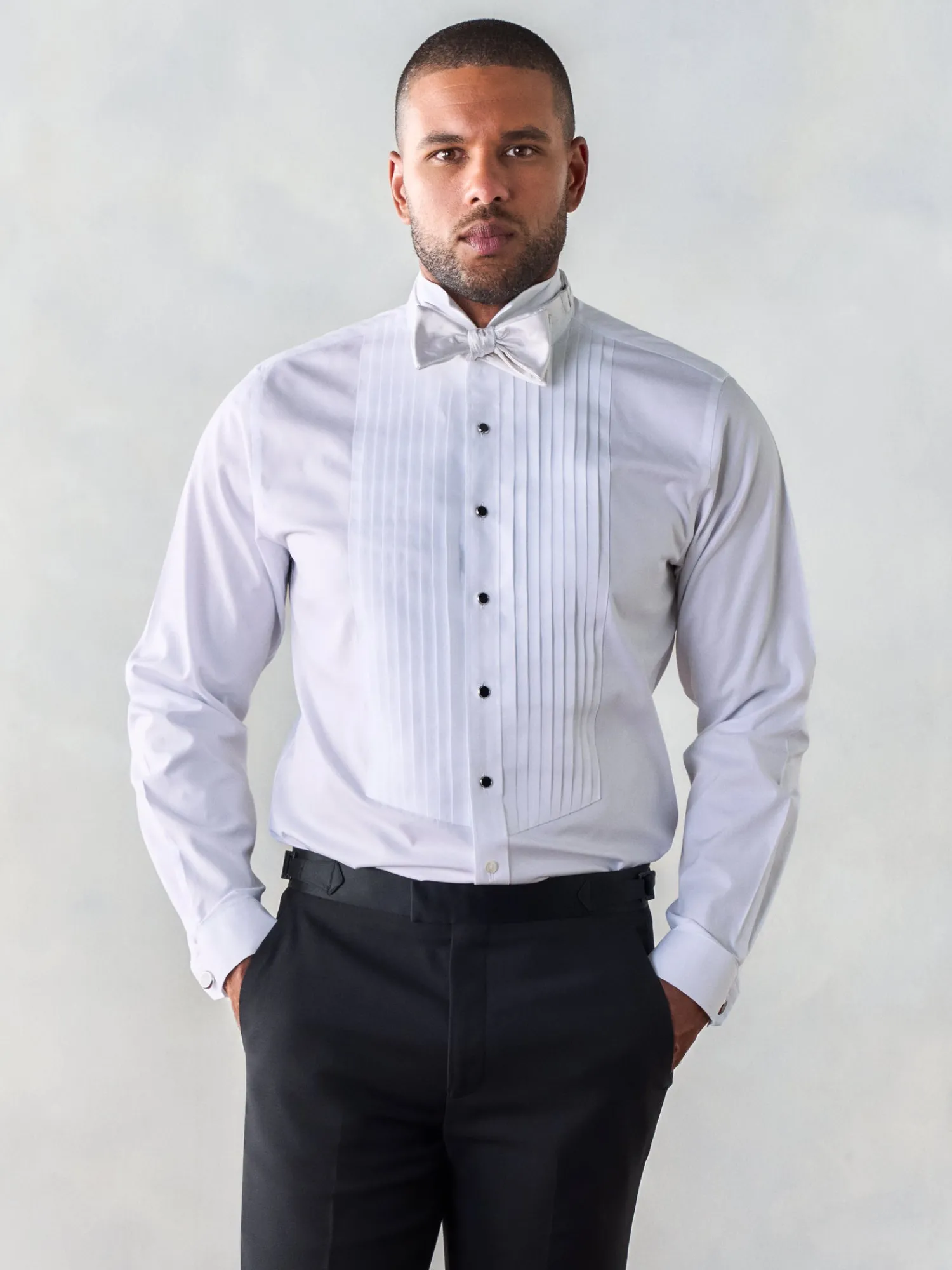 The Black Tux Shirts*Wing Tip Tuxedo Shirt