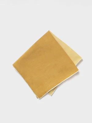 The Black Tux Accessories*Yellow Quad Pocket Square